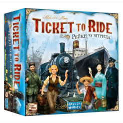 Настільні ігри - Настільна гра Lord of boards Квиток на потяг: Рейки та вітрила (LOB2333UA) Настільні ігри - Настільна гра Lord of boards Квиток на потяг: Рейки та вітрила (LOB2333UA)