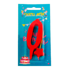 Аксесуари для свят - Свічка Свято мрій Цифра 0 (60517) Аксесуари для свят - Свічка Свято мрій Цифра 0 (60517)