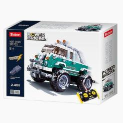 Конструктори з унікальними деталями - Конструктор Sluban Power bricks Машинка на радіокеруванні (M38-B1020) Конструктори з унікальними деталями - Конструктор Sluban Power bricks Машинка на радіокеруванні (M38-B1020)