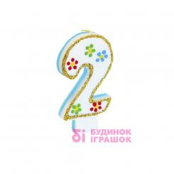 Аксесуари для свят - Свічка Party house Цифра 2 (9869204259833) Аксесуари для свят - Свічка Party house Цифра 2 (9869204259833)