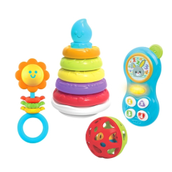 Розвивальні іграшки - Набір іграшок WinFun Baby activity gift set (3035-NL) Розвивальні іграшки - Набір іграшок WinFun Baby activity gift set (3035-NL)