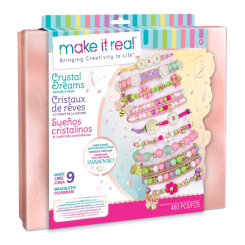 Набори для творчості - Набір для створення шарм-браслетів Make it Real Казкова природа з кристалами Swarovski (MR1724) Набори для творчості - Набір для створення шарм-браслетів Make it Real Казкова природа з кристалами Swarovski (MR1724)