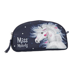 Пенали та гаманці - Пенал-косметичка Miss Melody темно-синій (0410595) Пенали та гаманці - Пенал-косметичка Miss Melody темно-синій (0410595)