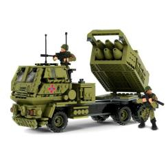 Конструктори з унікальними деталями - Конструктор IBLOCK Армія Himars (PL-921-503) Конструктори з унікальними деталями - Конструктор IBLOCK Армія Himars (PL-921-503)