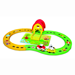 Машинки для малюків - Ігровий набір Bb Junior Farm Tractor Set Shake-it Runner (16-88619) Машинки для малюків - Ігровий набір Bb Junior Farm Tractor Set Shake-it Runner (16-88619)