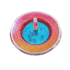 Дзиги та бойові арени - Іграшка Goliath Lava Storm блакитно-червона (933061.024/2) Дзиги та бойові арени - Іграшка Goliath Lava Storm блакитно-червона (933061.024/2)