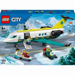 Конструктори LEGO - Конструктор LEGO City Літак швидкої медичної допомоги (60465) Конструктори LEGO - Конструктор LEGO City Літак швидкої медичної допомоги (60465)