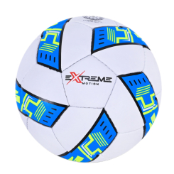 Спортивні активні ігри - М'яч футбольний Extreme motion №5 білий з синім (FP100/2) Спортивні активні ігри - М'яч футбольний Extreme motion №5 білий з синім (FP100/2)