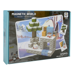 Магнітні конструктори - Магнітний конструктор Країна Іграшок 92 деталі (Z015A) Магнітні конструктори - Магнітний конструктор Країна Іграшок 92 деталі (Z015A)