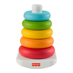 Розвивальні іграшки - Пірамідка Fisher-Price Rock a stack з еко-матеріалів (GRF09) Розвивальні іграшки - Пірамідка Fisher-Price Rock a stack з еко-матеріалів (GRF09)