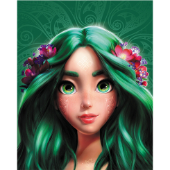 Товари для малювання - Картина за номерами Brushme Mavka Берегиня (BS54048) Товари для малювання - Картина за номерами Brushme Mavka Берегиня (BS54048)