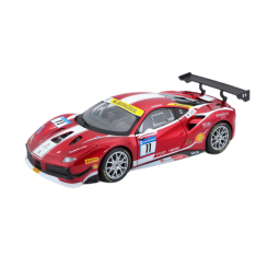 Автомоделі - Автомодель Bburago Racing Ferrari 488 Challenge (18-26308) Автомоделі - Автомодель Bburago Racing Ferrari 488 Challenge (18-26308)