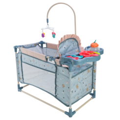 Меблі та будиночки - Ліжко для ляльки Країна Іграшок з місцем для годування (68888) Меблі та будиночки - Ліжко для ляльки Країна Іграшок з місцем для годування (68888)