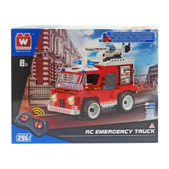 Конструктори з унікальними деталями - Конструктор Wise block Рятувальна машина на радіокеруванні (EU389045) Конструктори з унікальними деталями - Конструктор Wise block Рятувальна машина на радіокеруванні (EU389045)