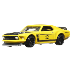 Автомоделі - Автомодель Hot Wheels Vintage 1969 Ford Mustang Boss 302 (HRT81/HRV08) Автомоделі - Автомодель Hot Wheels Vintage 1969 Ford Mustang Boss 302 (HRT81/HRV08)