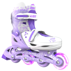 Ролики дитячі - Роликові ковзани Neon Combo Skates Фіолетовий розмір 30-33 (NT09L4) Ролики дитячі - Роликові ковзани Neon Combo Skates Фіолетовий розмір 30-33 (NT09L4)