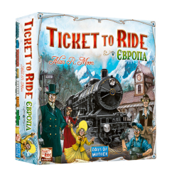 Настільні ігри - Настільна гра Lord of Boards Ticket to Ride: Європа (LOB2219UA) Настільні ігри - Настільна гра Lord of Boards Ticket to Ride: Європа (LOB2219UA)