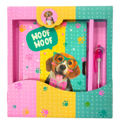 Канцтовари - Подарунковий набір Malevaro Песик в окулярах і метелику (362115-BP) Канцтовари - Подарунковий набір Malevaro Песик в окулярах і метелику (362115-BP)