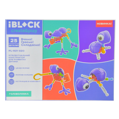 Конструктори з унікальними деталями - Конструктор IBLOCK 25 деталей (PL-921-320) Конструктори з унікальними деталями - Конструктор IBLOCK 25 деталей (PL-921-320)