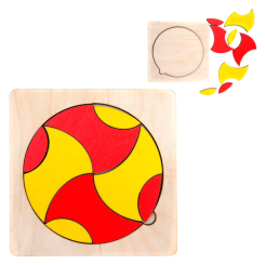 Розвивальні іграшки - Сортер у рамці Little Panda 1 коло (4823720032511) Розвивальні іграшки - Сортер у рамці Little Panda 1 коло (4823720032511)