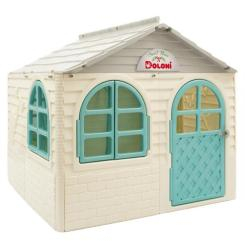 Ігрові комплекси, гойдалки, гірки - Ігровий будиночок Doloni бежево-блакитний (02550/5) Ігрові комплекси, гойдалки, гірки - Ігровий будиночок Doloni бежево-блакитний (02550/5)