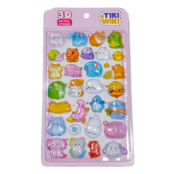 Набори для творчості - Набір 3D-наліпок Tiki Wiki Crystal Тікі милі тваринки (51369) Набори для творчості - Набір 3D-наліпок Tiki Wiki Crystal Тікі милі тваринки (51369)