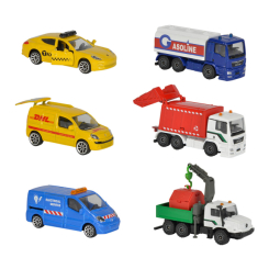 Транспорт і спецтехніка - Міська сервісна техніка Majorette асортимент (2057500) Транспорт і спецтехніка - Міська сервісна техніка Majorette асортимент (2057500)