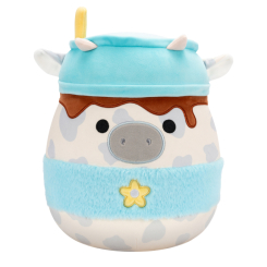Подушки - М'яка іграшка Squishmallows Сіра корівка 30 см (SQER01263) Подушки - М'яка іграшка Squishmallows Сіра корівка 30 см (SQER01263)