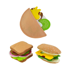 Набори професій - Ігровий набір Країна Іграшок М'які продукти фаст фуд (6331) Набори професій - Ігровий набір Країна Іграшок М'які продукти фаст фуд (6331)