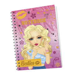 Канцтовари - Блокнот Besties А5 (961012) Канцтовари - Блокнот Besties А5 (961012)