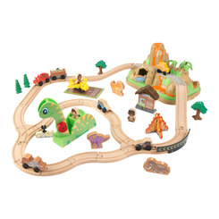 Залізниці та потяги - Іграшкова залізниця KidKraft Динозаври (18016) Залізниці та потяги - Іграшкова залізниця KidKraft Динозаври (18016)