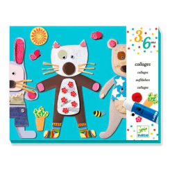 Набори для творчості - Набір для творчості DJECO Аплікація (DJ08664) Набори для творчості - Набір для творчості DJECO Аплікація (DJ08664)