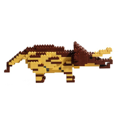 Конструктори з унікальними деталями - Іграшка-конструктор Vita toys Піксель Трицератопс (VTK 0106) Конструктори з унікальними деталями - Іграшка-конструктор Vita toys Піксель Трицератопс (VTK 0106)