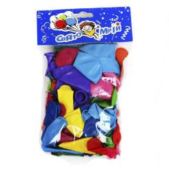 Аксесуари для свят - Набір надувних кульок Свято мрій 50 шт в асортименті (48180) Аксесуари для свят - Набір надувних кульок Свято мрій 50 шт в асортименті (48180)