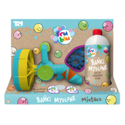 Мильні бульбашки - Набір для мильних бульбашок Fru Blu Бластер із пропелером (DKF9774) Мильні бульбашки - Набір для мильних бульбашок Fru Blu Бластер із пропелером (DKF9774)