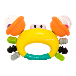 Брязкальця, прорізувачі - Брязкальце Infantino Містер Краб з прорізувачем (304889I) Брязкальця, прорізувачі - Брязкальце Infantino Містер Краб з прорізувачем (304889I)