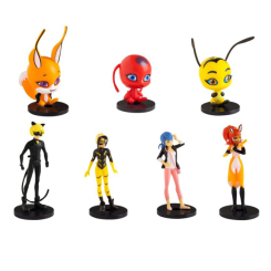 Фігурки персонажів - Набір фігурок-топерів Miraculous Леді Баг (MLB2070_A) Фігурки персонажів - Набір фігурок-топерів Miraculous Леді Баг (MLB2070_A)