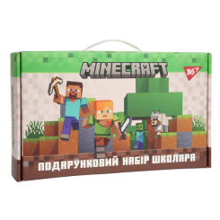 Канцтовари - Набір канцелярії Yes Minecraft № 6 25 предметів (450218) Канцтовари - Набір канцелярії Yes Minecraft № 6 25 предметів (450218)