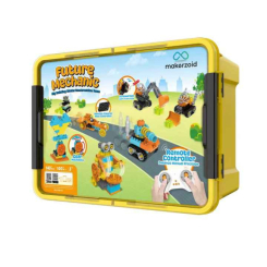 Конструктори з унікальними деталями - Конструктор Makerzoid Big Bloks Механік майбутнього 140 елементів (MKZ-OBK-EC) Конструктори з унікальними деталями - Конструктор Makerzoid Big Bloks Механік майбутнього 140 елементів (MKZ-OBK-EC)