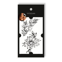 Косметика - Набір тату для тіла Tattooshka Квіти з гілочкою (L-25) Косметика - Набір тату для тіла Tattooshka Квіти з гілочкою (L-25)