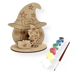 Аксесуари для свят - Набір для творчості Apli Krapli Відьмочка (НР-03) Аксесуари для свят - Набір для творчості Apli Krapli Відьмочка (НР-03)