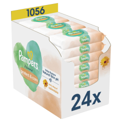 Пелюшки та серветки - Вологі серветки Pampers Harmonie Захист та догляд 24х44 шт (8700216250603) Пелюшки та серветки - Вологі серветки Pampers Harmonie Захист та догляд 24х44 шт (8700216250603)