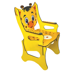 Дитячі меблі - Стілець дитячий Tatev Жираф дерев'яний (4820231170541) Дитячі меблі - Стілець дитячий Tatev Жираф дерев'яний (4820231170541)