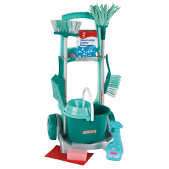 Набори професій - Ігровий набір Klein Візок для прибирання з аксесуарами (6562) Набори професій - Ігровий набір Klein Візок для прибирання з аксесуарами (6562)