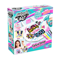 Набори для творчості - Набір для творчості Canal Toys DIY Airbrush Дизайнер (AIR016) Набори для творчості - Набір для творчості Canal Toys DIY Airbrush Дизайнер (AIR016)