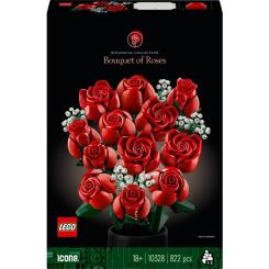 Конструктори LEGO - Конструктор LEGO Botanicals Букет троянд (10328) Конструктори LEGO - Конструктор LEGO Botanicals Букет троянд (10328)
