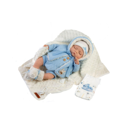 Пупси - Пупс Munecas De Cuna у блакитному одязі 45 см (8436587143236) Пупси - Пупс Munecas De Cuna у блакитному одязі 45 см (8436587143236)