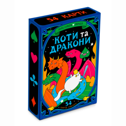 Настільні ігри - Гральні карти Orner Maliunok Коти та Дракони (orner-2870) Настільні ігри - Гральні карти Orner Maliunok Коти та Дракони (orner-2870)