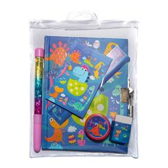 Канцтовари - Подарунковий набір Malevaro Дракоши з блокнотом на замочку (P361909-S) Канцтовари - Подарунковий набір Malevaro Дракоши з блокнотом на замочку (P361909-S)