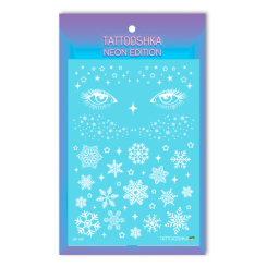 Косметика - Набір тату для тіла Tattooshka Зимовий погляд неонові (LB-169) Косметика - Набір тату для тіла Tattooshka Зимовий погляд неонові (LB-169)